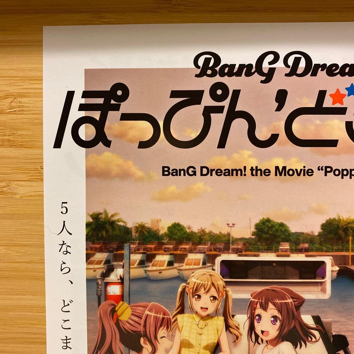 Amazon.co.jp: バンドリ! ぽっぴんどりーむ 劇場版 チラシ フライヤー